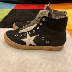 Golden Goose Francy Suede High-Top Sneakers